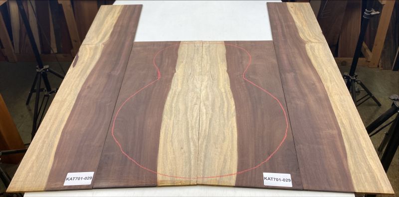 Back & Sides Mexican Rosewood with Sap, Western Size, FSC100%, U.P. #029